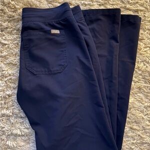 Figs Navy Blue Scrub Bottoms